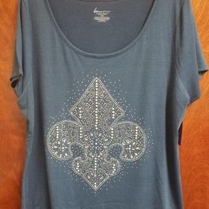Embellished Lane Bryant Tee - NWTs - 18/20